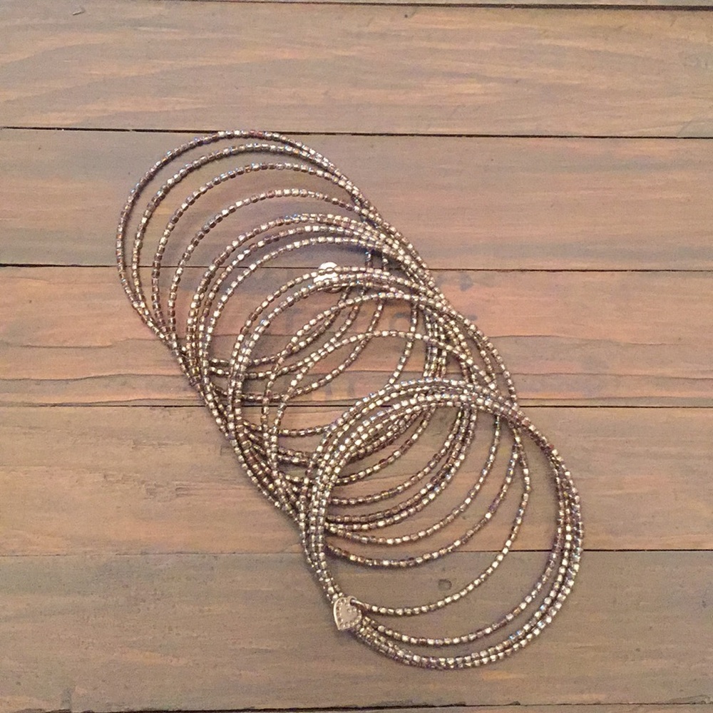Silver slinky Stella and dot bracelet